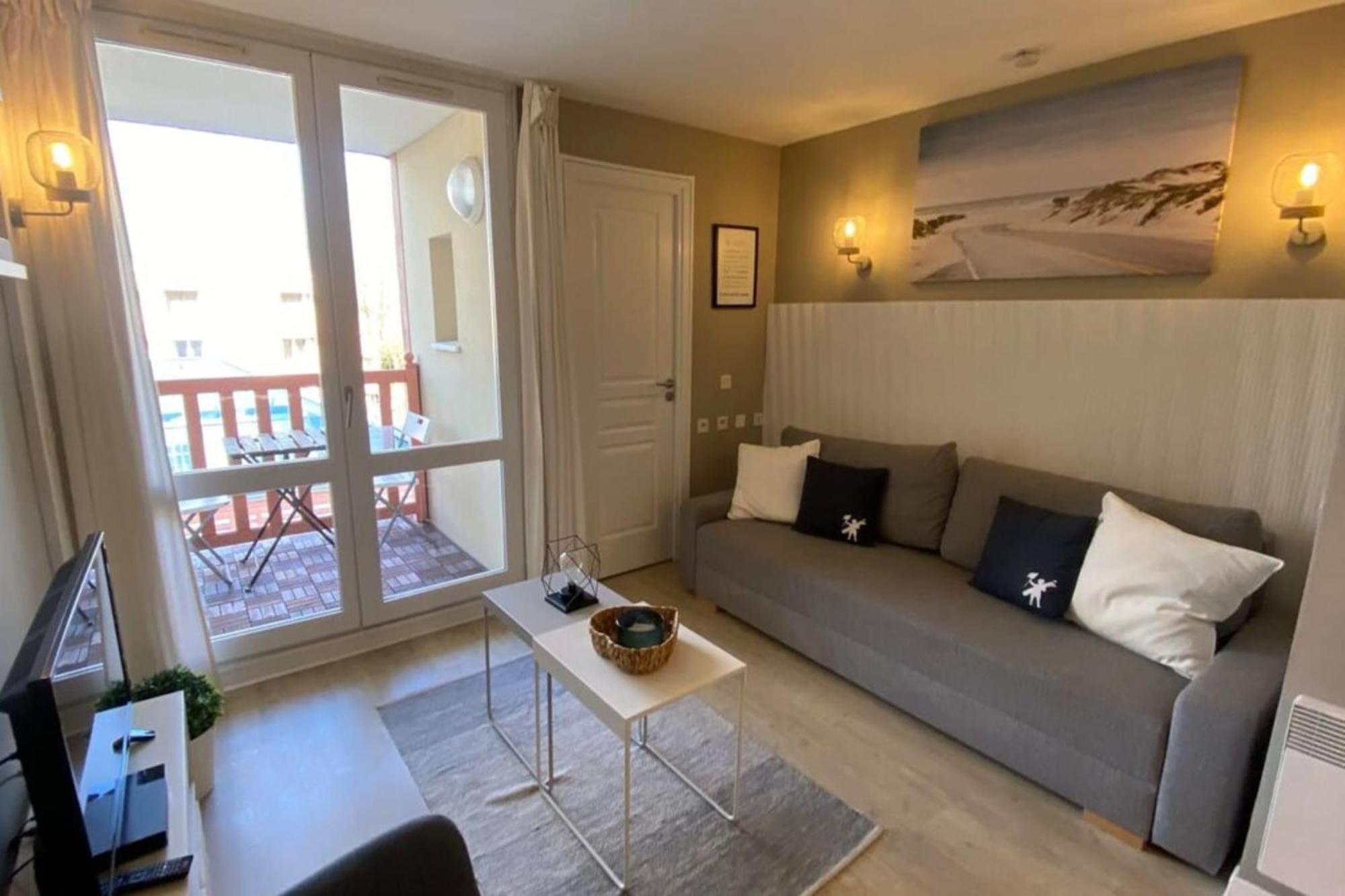 Very Nice 6 Person Apart With Swimming Pool Tennis Court And Car Park 202 Le Touquet Buitenkant foto